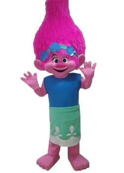 Mascotte de trolls Poppy